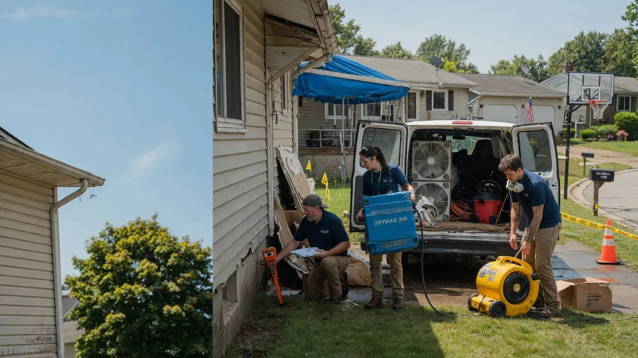 Ceiling Leak Cleanup in Deer Grove, IL near me